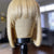 Women's Wigs Blonde Short Straight Hair Bobo Wigs