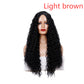 Medium Long Curly Hair Wave Synthetic Wigs