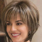 Mixed Blonde Brown Short Wigs Natural Hair Wigs Heat Resistant Hair Wig