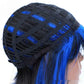 European And American Short Bangs Synthetic Wigs Mixed Color