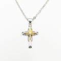 Fashion Octagon Star Cross Pendant Necklaces For Women