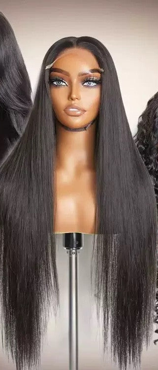 European And American Ladies Front Lace Synthetic Wigs