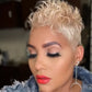 Creative Short Roll European And American Style Wig