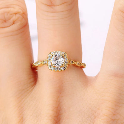 Adjustable Mermaid Butterfly Dainty Rings For Women
