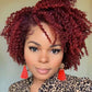 Women's Short Curly Hair Is Divided Into Synthetic Wigs