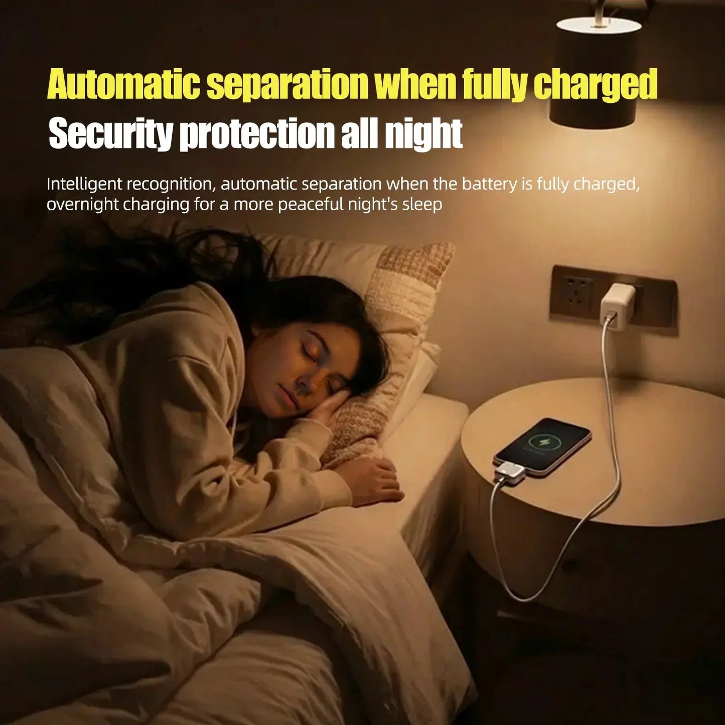 Type-C 140W Physical-Disconnect Battery Guard Anti-Overcharge Protection