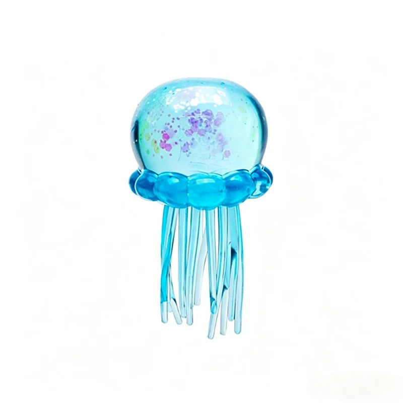 Jellyfish Maltose Squishy Toy Soft Squeeze Cute Jelly Fish Anti Stress Relief Relax Fidget Ball Fun Toy for Friends Gifts